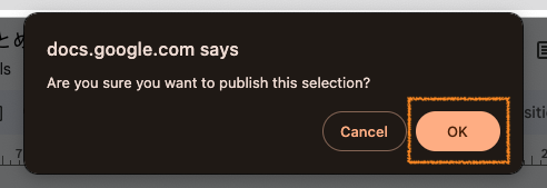 Click 'OK'.